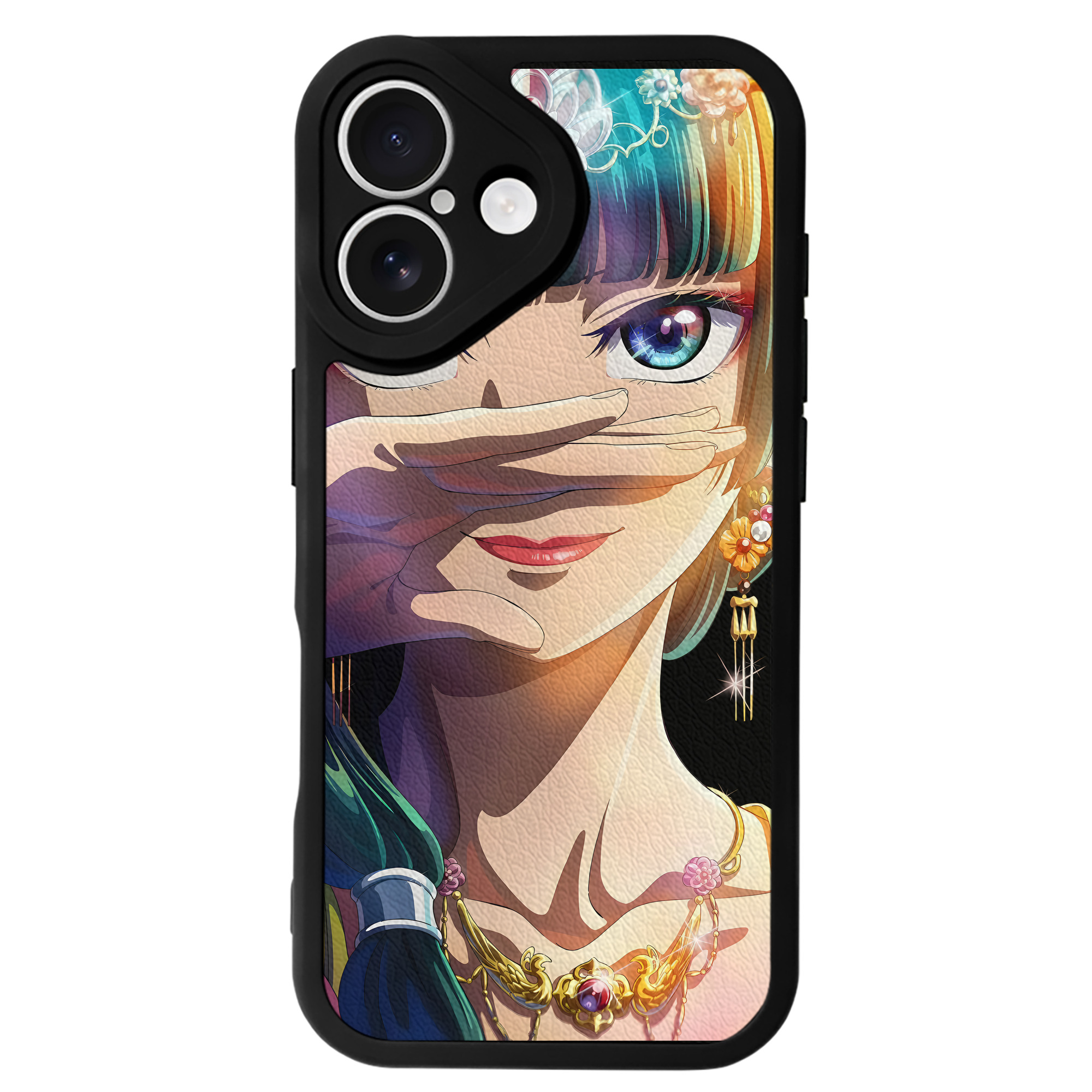 （画像用） 薬屋のひとりごと The Apothecary Diaries 【iPhone 16シリーズ対応】シリコンスマホケース（レザー調） 材質：シリコン